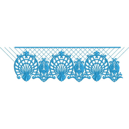 Floral Lace Embroidery Design