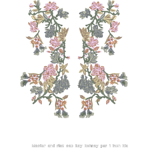 Lace Embroidery Design