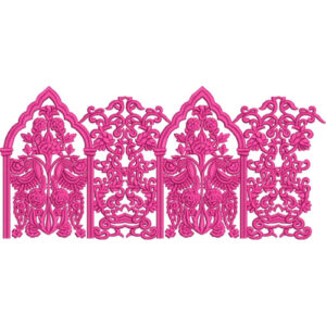 Floral Lace Embroidery Design