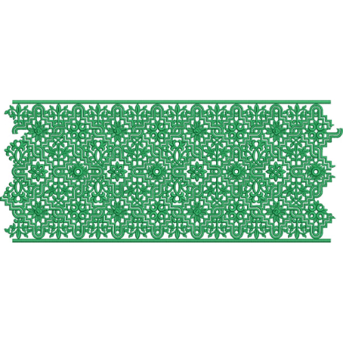 Lace Kurta Embroidery Design