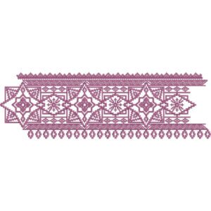 Simple Lace Embroidery Design
