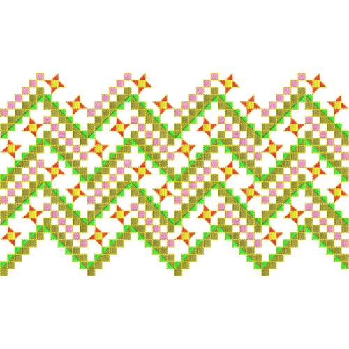 Simple Lace Embroidery Design