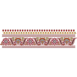 Unique Lace Embroidery Design