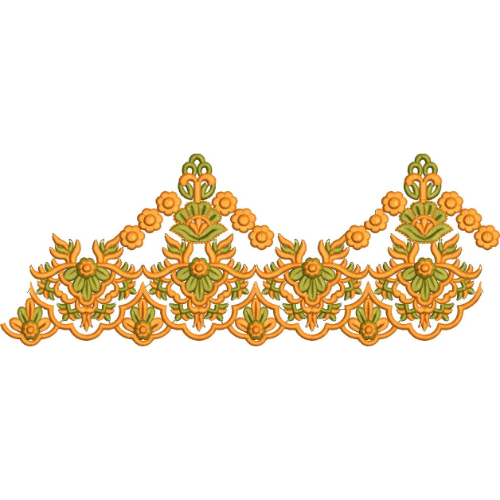 Lace Embroidery Design