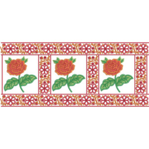 Simple Lace Embroidery Design