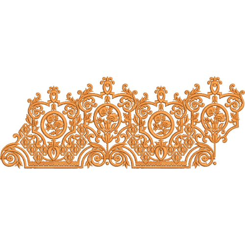 Unique Lace Embroidery Design