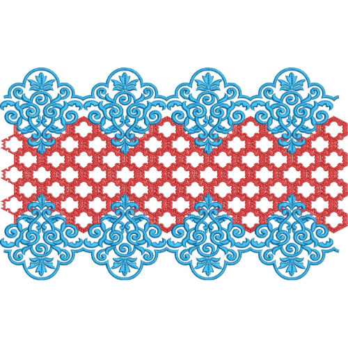 Beautiful Lace Embroidery Design