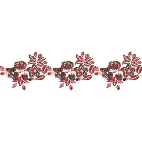 Delicate Lace Embroidery Design