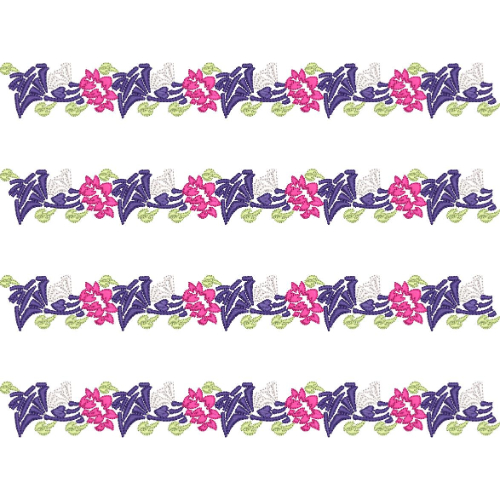 Lace Kurta Embroidery Design