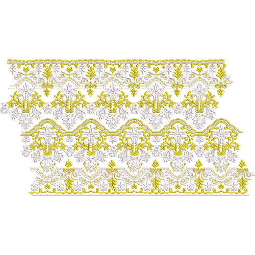 Simple Lace Embroidery Design