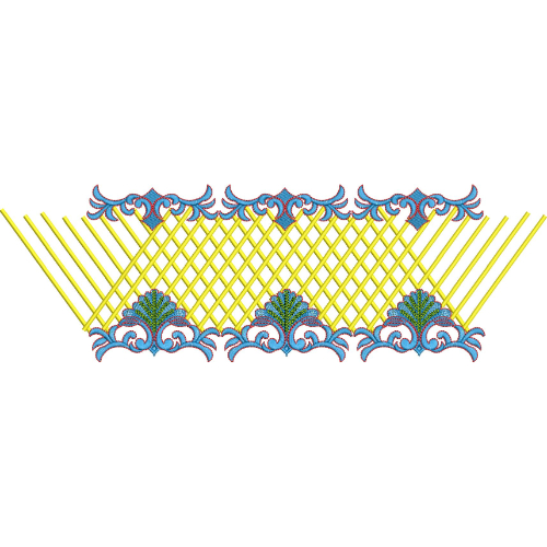 Simple Lace Embroidery Design