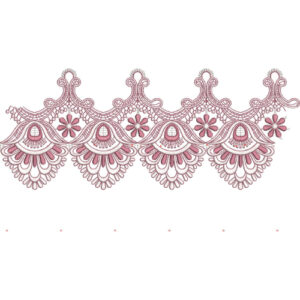 Unique Lace Embroidery Design