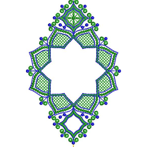 Delicate Men Embroidery Design