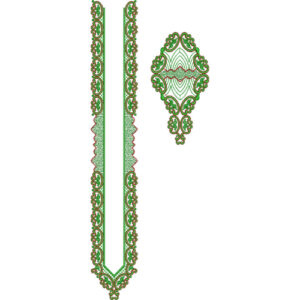 Neck Men Embroidery Design