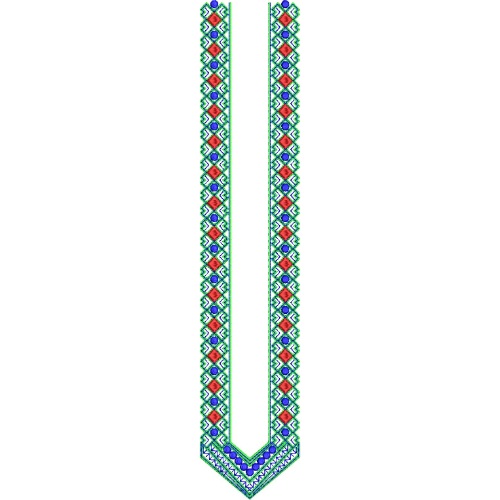 Flower Men Embroidery Design