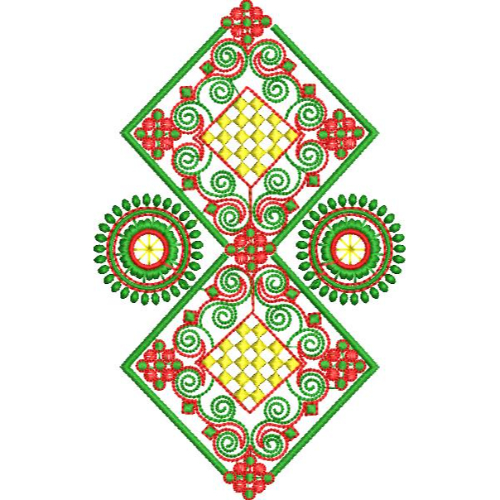 Delicate Men Embroidery Design