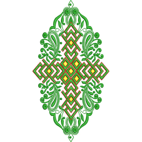 Neck Men Embroidery Design