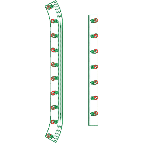Delicate Men Embroidery Design