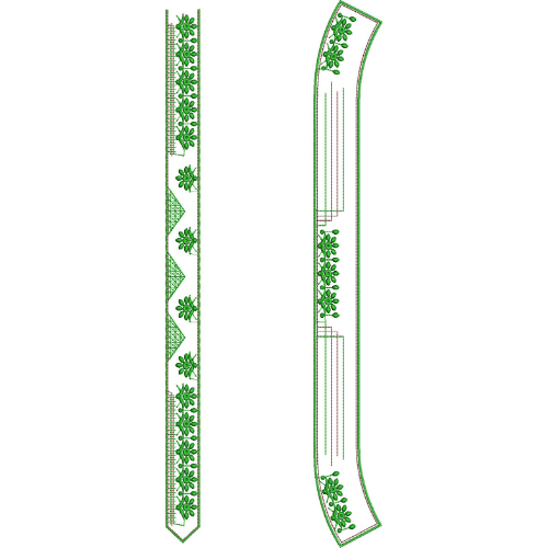 Neck Men Embroidery Design