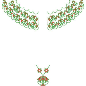 Neck Men Embroidery Design