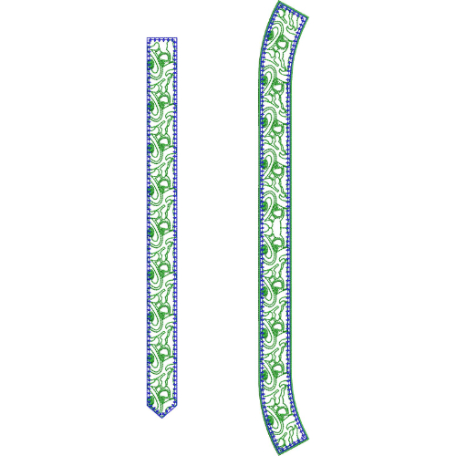 Flower Men Embroidery Design