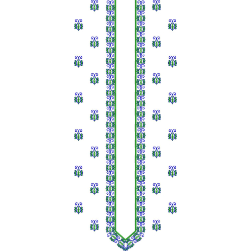 Delicate Men Embroidery Design