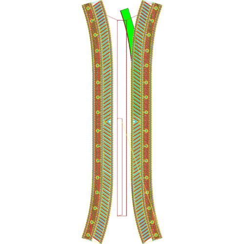 Simple Men Embroidery Design