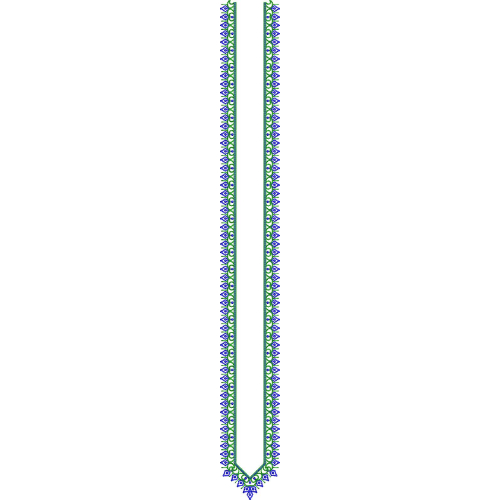 Delicate Men Embroidery Design