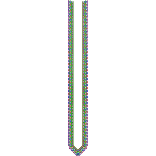 Neck Men Embroidery Design