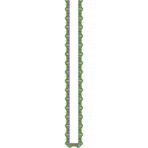 Neck Men Embroidery Design
