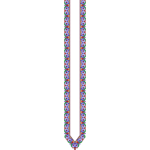 Delicate Men Embroidery Design