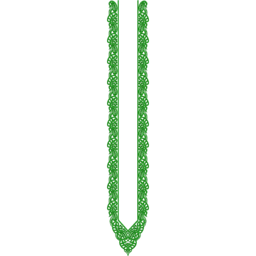 Flower Men Embroidery Design