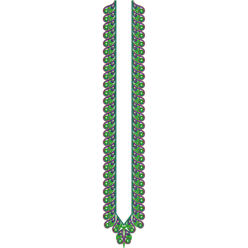 Delicate Men Embroidery Design