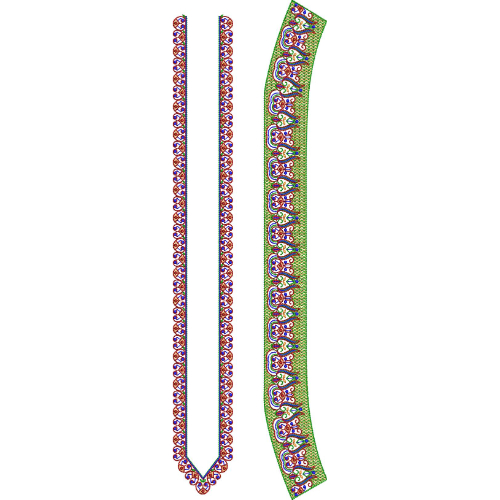 Neck Men Embroidery Design
