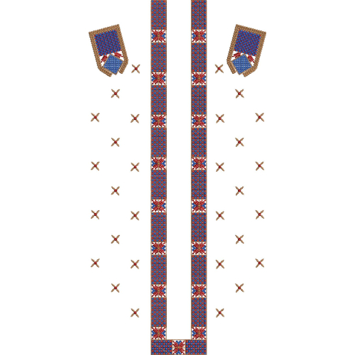 Delicate Men Embroidery Design