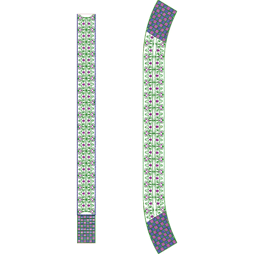 Delicate Men Embroidery Design