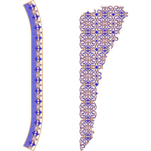 Flower Men Embroidery Design