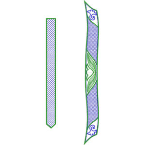 Flower Men Embroidery Design