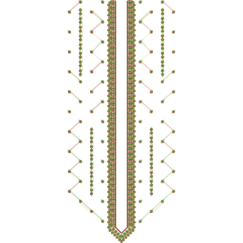 Neck Men Embroidery Design