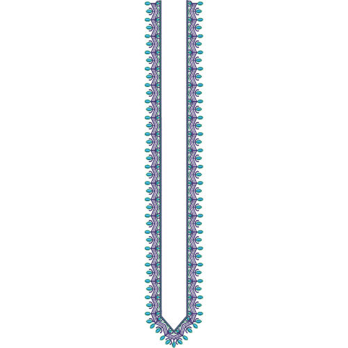 Neck Men Embroidery Design