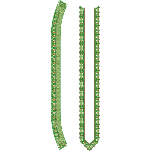 Neck Men Embroidery Design
