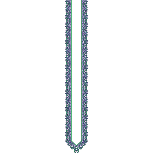 Neck Men Embroidery Design