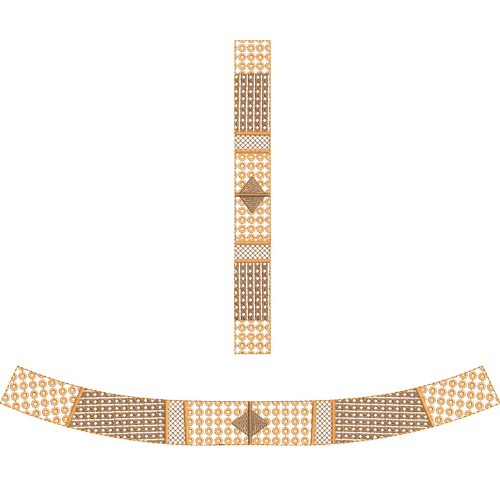 Delicate Men Embroidery Design