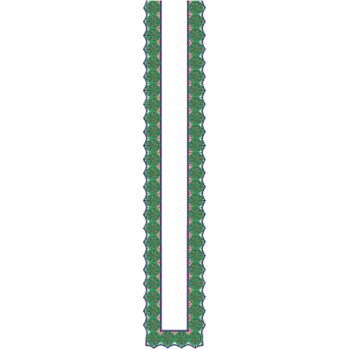 Neck Men Embroidery Design