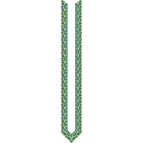 Neck Men Embroidery Design