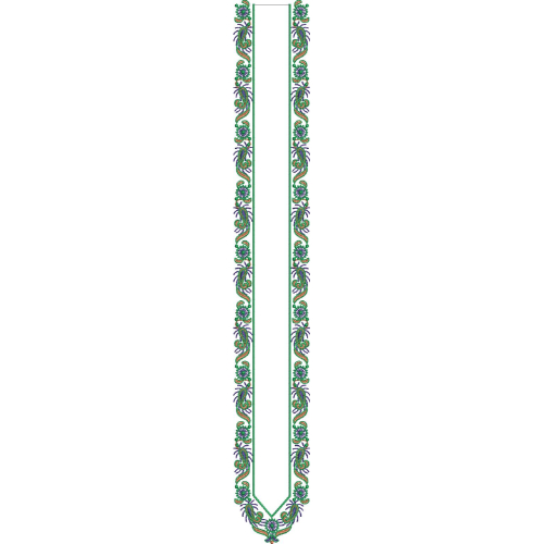 Delicate Men Embroidery Design