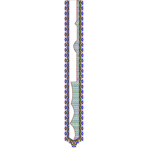 Neck Men Embroidery Design