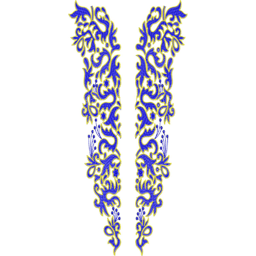 Simple Men Embroidery Design