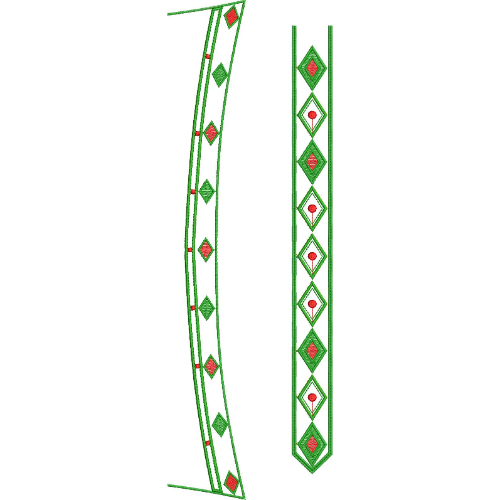Neck Men Embroidery Design