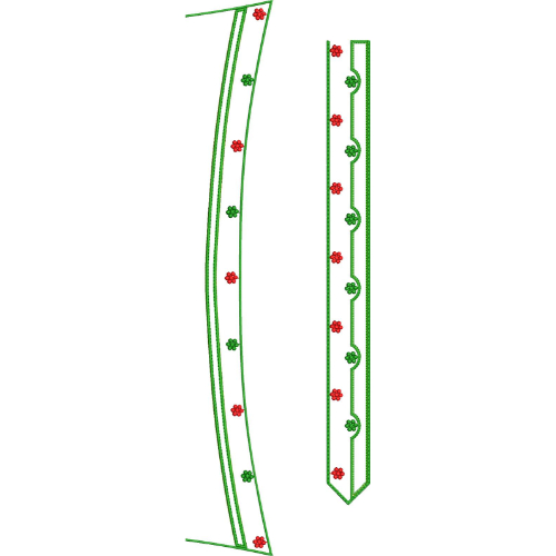 Simple Men Embroidery Design